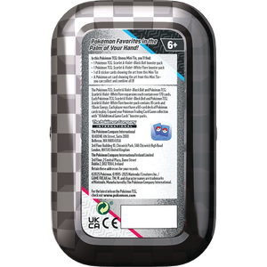 Pour Pokémon Écarlate et Violet - Black Bolt & White Flare Unova Mini Tin Casual [ENG] Fabriqué en papier - Product Image 1