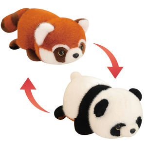Oferta Especial: Peluche Reversible Personalizable, Animal de Peluche que se Convierte de Pulpo a Mapache/Panda, MOQ Bajo, Regalo Perfecto, Relleno de PP - Product Image 1