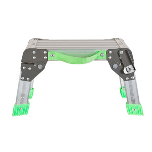 Plateforme de travail pliable en aluminium mini pour usage commercial, échafaudage portable pour la décoration de magasins de détail et le lavage de voitures - Product Image 2