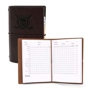 Nouveau design : carnet de scores de golf, porte-carte de scores de golf en cuir, porte-carte de scores de golf - Product Image 1