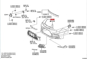 Para Toyota Levin <span class=keywords><strong>2020</strong></span> parachoques delantero de coche OE 52119-F2937 reforzado PP Radar Ready DRL <span class=keywords><strong>carcasa</strong></span> - Product Image 4