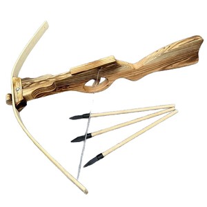 Set Educativo Fatto a Mano di Arco e Frecce <span class=keywords><strong>in</strong></span> <span class=keywords><strong>Legno</strong></span> per Bambini - Unisex - Product Image 4