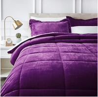 Toppies — couvre-lit en velours, literie en flanelle, eddones, Patchwork