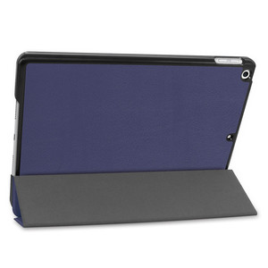 Dreifach gefaltete PU-Leder-PC-Tablet-Schutzhülle Smart 10,2 Zoll 2020 2019 Tablet-Abdeckung für iPad 10.2 Flip-Case-Abdeckung der <span class=keywords><strong>8</strong></span>. Generation - Product Image 4