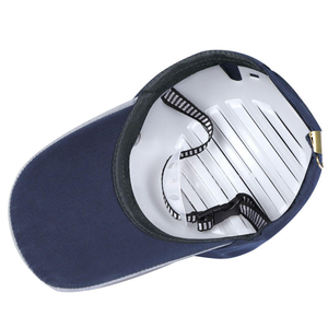 Gorra con logotipo personalizado para béisbol Diseño deportivo único con tira reflectante Durable y elegante 100% Poliéster Borde Curvo - Product Image 2