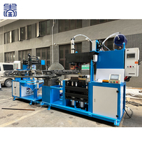 Machine à cintrer entièrement automatique à joint torique CNC avec fonction 2-en-1 de soudage par points pour produire des housses anti-poussière de ventilateur