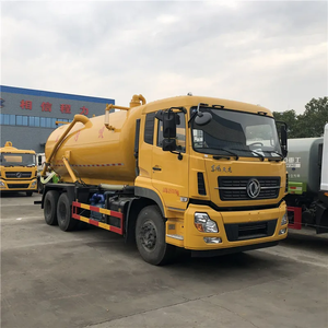Camions-citernes manuels diesel Clw 6x4 18 m³ à pompe à vide haute pression pour aspiration des eaux usées - Product Image 3