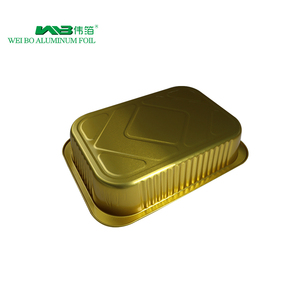 ถาดเค้กอะลูมิเนียมทรงสี่เหลี่ยม WB Wholesale <span class=keywords><strong>WEIBO</strong></span> WB-278-2200 เกรดอาหาร ความจุ 2200 มล. ภาชนะฟอยล์แบบใช้แล้วทิ้ง หนา 0.15 มม. ผลิตตามสั่ง - Product Image 6