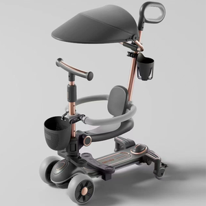 Trottinette Enfant 3-en-1 : <span class=keywords><strong>Tricycle</strong></span> Bébé, Porteur Amusant et Voiture Jouet à Pousser pour Enfants - Product Image 5