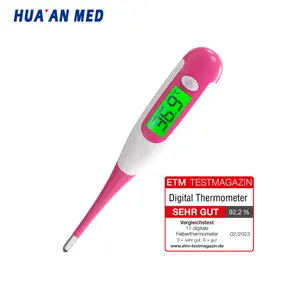 Hua an Med Flexible Tip Big Size Easy to Read Result Digital Thermometer