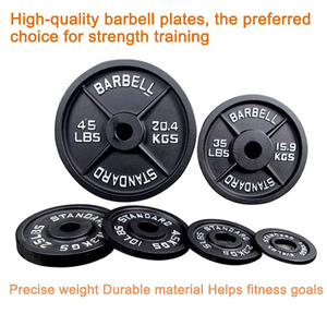 Factory Price Cast Iron Bumper Plate 20kg Commercial Use Gym Weight Lifting <strong>Strength</strong> <strong>Training</strong> with Logo - Product Image 1
