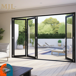 Cửa Kính Không Khung Gấp MJL Kính Cường Lực Lowe Kính Cửa Trượt Gấp - Product Image 5