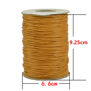 160M/Roll 1.0/1.5mm Waxed Cotton Cord Waxed Thread Cord String Strap Necklace Rope for Jewelry Making for <strong>Shamballa</strong> <strong>Bracelet</strong> - Product Image 3