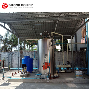 Caldera <span class=keywords><strong>de</strong></span> Vapor Industrial Automática <span class=keywords><strong>de</strong></span> Bajo Consumo, Vertical, <span class=keywords><strong>de</strong></span> 500 kg, <span class=keywords><strong>de</strong></span> Doble Combustible (Diésel y Gas) - Product Image 6