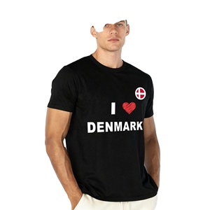 Lightweight and Breathable Denmark Fan <b>T</b>-shirt for Summer Outdoor Gatherings and Matches Promotion - Product Image 3