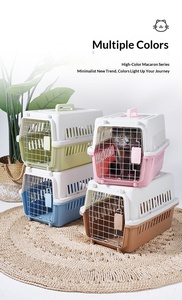 Boîte de transport compacte pour animaux de compagnie, cage de voyage légère pour animaux - Product Image 5