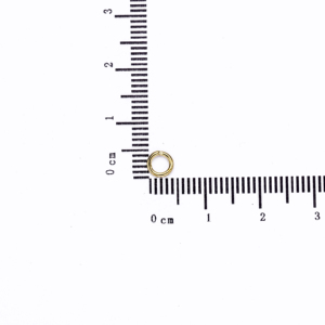 Hot Sale Premium Open Jump <strong>Rings</strong> 14K-18K Gold Plated Keychain Jewelry Findings with Open Jump <strong>Rings</strong> - Product Image 1