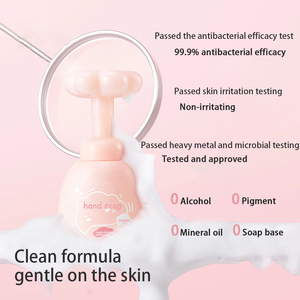Nettoyant Mousse pour les Mains Personnalisé OEM/ODM, Hydratant, Sans Alcool, Doux pour la Peau, en Forme de Patte de <span class=keywords><strong>Chat</strong></span>, <span class=keywords><strong>Savon</strong></span> Moussant pour Enfants - Fournisseur - Product Image 2