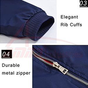 Chaqueta Bomber para Hombre al por Mayor, Hecha en Pakistán, Chaqueta Bomber en Venta - Product Image 6