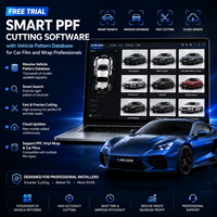 Software Inteligente de Corte PPF para Películas Protectoras de Pintura de Automóviles y Base de Datos de Patrones para Rotulación de Vehículos