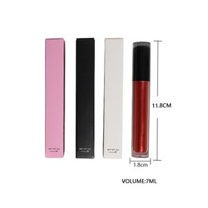 Brillo Labial Rosa Intenso, Lápiz Labial Líquido de Alta Pigmentación, Brillo Labial Brillante Rosa, Logotipo Personalizado, Brillo Labial Hidratante en Tono Rosa - Product Image 4