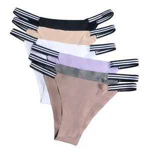 Nylon Thongs For Women Panties High Quality Female Underwear Strap Thong Cheap Panties G String