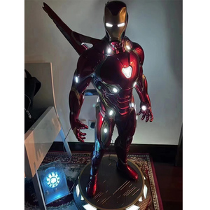 Ironman personnalisé en fibre de verre statue Marvel personnage de <span class=keywords><strong>super</strong></span> héros <span class=keywords><strong>iron</strong></span> <span class=keywords><strong>man</strong></span> spiderman pour enfant cadeau recueillir - Product Image 3