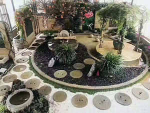 Vendita decorazione paesaggistica ornamenti da <span class=keywords><strong>giardino</strong></span> commercio pietra di granito <span class=keywords><strong>antico</strong></span> vecchio Millstone - Product Image 5