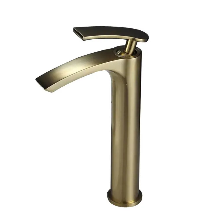 Gold Bathroom Faucet Shower Sink Sink Sink Brass Hot And Cold Mix Out Faucet