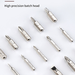 Ensemble de tournevis à cliquet de 46 pièces avec étui rigide - Kit d'outils de réparation domestique polyvalent, facile à transporter, OEM - Product Image 6