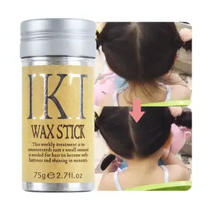 Hot Sale Private Label Hair Wax Stick For Wigs Men Women Wholesale Nature Oil Lasting Styling Hair Edge Control Hair Wax