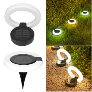 Nouveau design Lumières de pelouse bon marché Lampes de jardin solaires extérieures intelligentes et étanches Pathway - Product Image 5