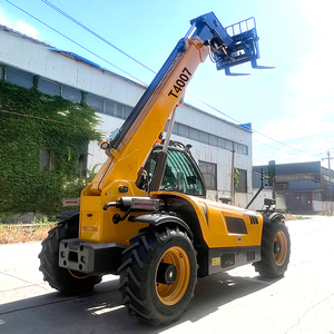 מחיר טלסקופי 4 טון 7 מטר מעמיס מסתובב הידראולי דיזל טלסקופי קומפקטי מלגזה טלסקופית עם זרוע טלסקופית - Product Image 4