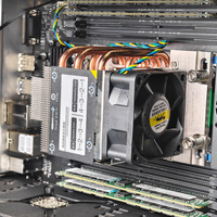 Tersedia Stok Harga Bagus AI Learning Modeling H12d-8D BMC Workstation dengan Memori 64GB*4 Pemrosesan Grafis