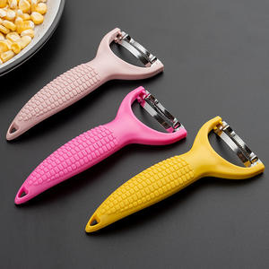 Pelador Manual de Mazorcas de Maíz de Acero Inoxidable, Herramienta de Cocina para Quitar Granos, Picador de Frutas y Verduras, Pelador de Maíz - Product Image 2