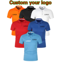 Zomer poloshirt met één zak, 100% polyester, aangepast logo voor restaurant uniformen, promotionele kleding, bedrijfskleding, teamkleding