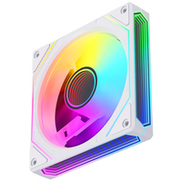 Ventilador para Caja de PC MK120 de 6 Pines, 120 mm, RGB Blanco, Silencioso (20dBA), 1200 RPM, 12V CC, para Computadoras de Juego, Proveedor OEM al por Mayor