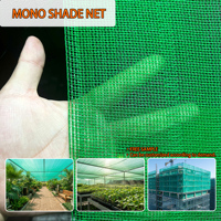 Filet d'ombrage rectangulaire en HDPE de qualité supérieure, anti-âge, personnalisable (30%-95%), vert foncé, pour serres agricoles et jardins