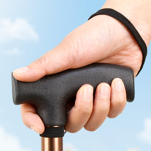 Affordable Price Single&Four Legged Aluminum Alloy Adjustable Elderly Cane No <b>Light</b> Specially Designed for Elderly - Product Image 2