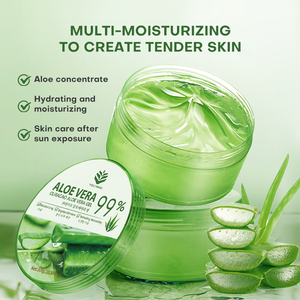 <span class=keywords><strong>Gel</strong></span> <span class=keywords><strong>de</strong></span> <span class=keywords><strong>Aloe</strong></span> <span class=keywords><strong>Vera</strong></span> Natural Refrescante, Reduce el Enrojecimiento y la Irritación, Calmante e Hidratante, con Logotipo Personalizado - Product Image 1