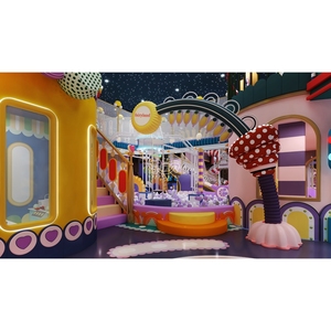 Grand Centre de Divertissement Familial Haut de Gamme Meland Naughty Castle, Aire de Jeux Intérieure pour Enfants, Équipement de Parc d'Attractions - Product Image 3