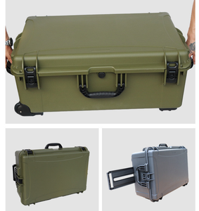 กระเป๋าเดินทางแบบล้อลาก DF 70L 74L 157L 150L 155L สีเขียวมะกอก ลายพรางสีดำ ขนาดใหญ่ แข็งแรง ทนทาน ปลอดภัย สำหรับการบรรจุและขนส่ง - Product Image 5