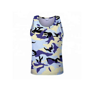 Chaleco informal de gimnasio para hombre, Tops, bordado transpirable, cuello cuadrado de punto de secado rápido, entrenamiento de Sisa grande - Product Image 1