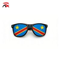 Banderoles de supporters personnalisées pour événements sportifs, en polyester imprimé, décoratives, drapeau du Congo