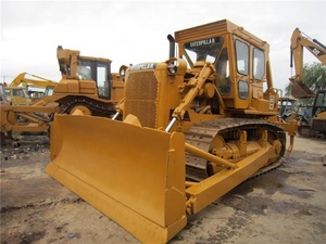 Bulldozer sur chenilles d'occasion Caterpillar D7G avec ripper et treuil à vendre / Cat D7g Dozer - Product Image 4