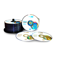 Disques DVD vierges imprimables en gros, haute qualité, pour films, 4,7 Go, 120 min, 16x, personnalisation du logo