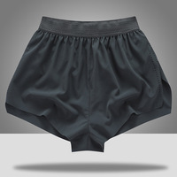 Short de compression de course à pied pour homme Short trois quarts Ligsportsht Quickmeny respirant et décontracté Short de fitness à la mode pour homme