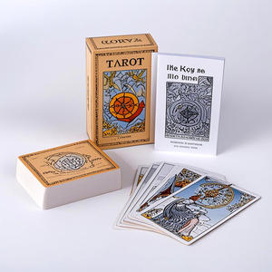 ไพ่ทาโรต์คลาสสิกผลิตในจีน ขายส่งไพ่ทาโรต์สำหรับเล่นเกมทำนายดวงชะตาสำหรับผู้หญิง - Product Image 4