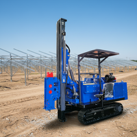 Pile driver solaire photovoltaïque multifonctionnel haute performance pour le forage de pieux, l'extraction de sols molles et le forage DTH dans les roches dures