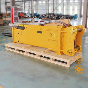 מחפר לשבור הידראולי קידוח מוטות מיני סלע בנייה מכונות קבצים מצורפים מפסק פטיש הידראולי עם סמרורים - Product Image 6